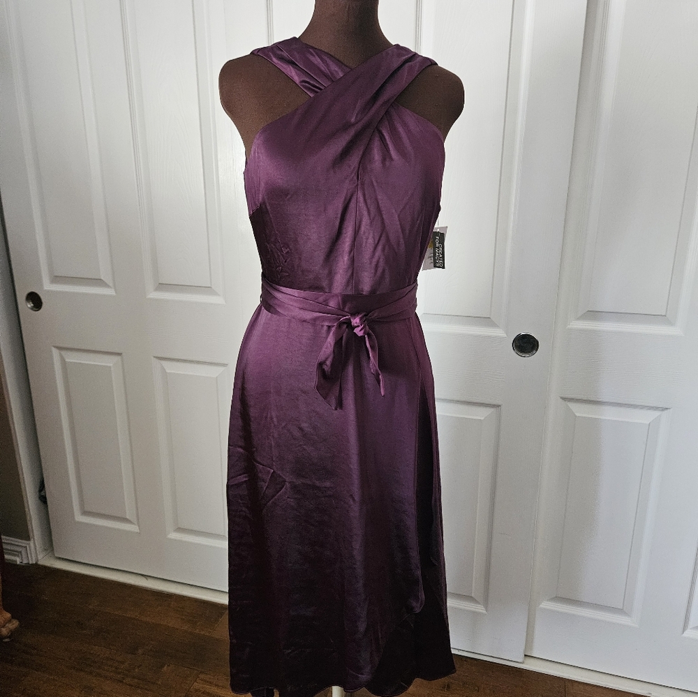 Macy's INC Faux Wrap Dress New